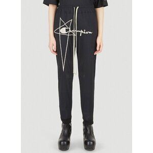 Rick Owens x Champion Embroidered Mesh Track Pants XS 2 New Co-lab Pentagram